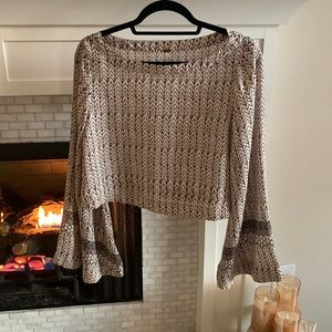 Free people long sleeve top size S